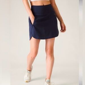 Athleta Navy Golf Skort